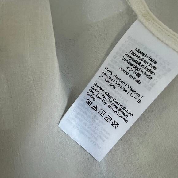 J. Crew Bungalow popover top in crepe de chine NWT - Picture 3 of 5